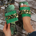 Chain Slippers