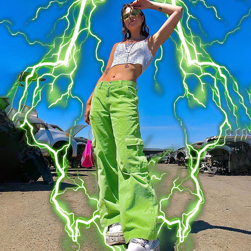 Retro Cargo pants Y2K