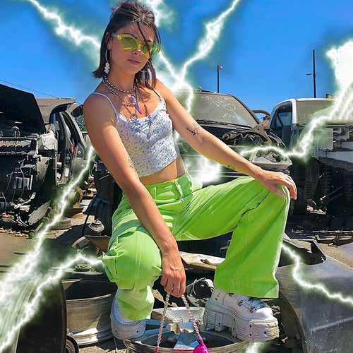 Retro Cargo pants Y2K