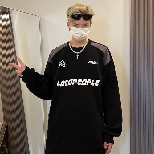 Loose Street Sweater Trendy Loose Ins Youth Popular Round Neck Pullover Harajuku Female Male