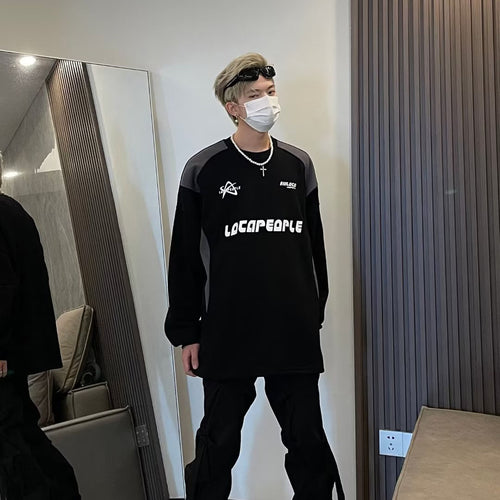 Loose Street Sweater Trendy Loose Ins Youth Popular Round Neck Pullover Harajuku Female Male