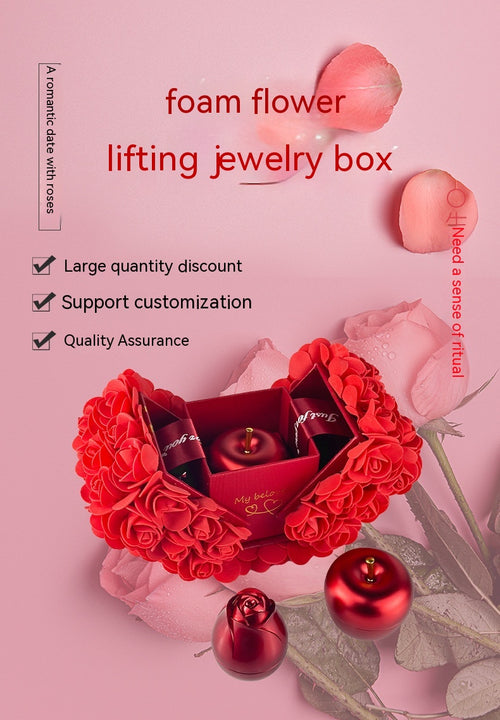 Valentine's box jewelry