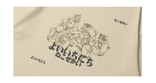 Cartoon Oversized Tee-shirt