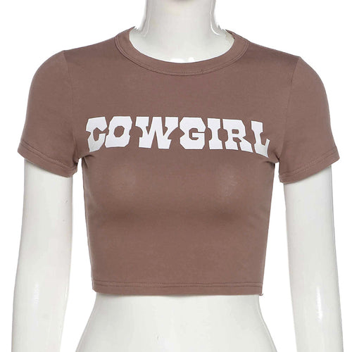 Short Sleeve Crop Navel