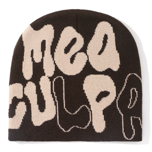 European And American Knitted Personalized Fashion Letters Hat