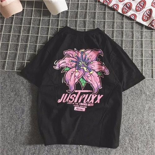 Street tide brand retro T-shirt