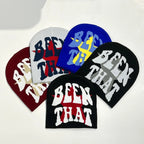 Warm Hip Hop Letters Knitted Hat