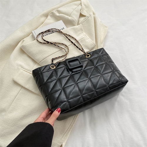 Chic Chanel-style Rhombus Chain Bag