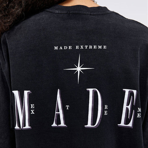 Street Men's Wear National Fashion Brand Star Print Washed And Worn Short Sleeve