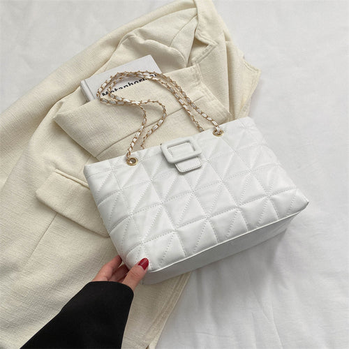 Chic Chanel-style Rhombus Chain Bag