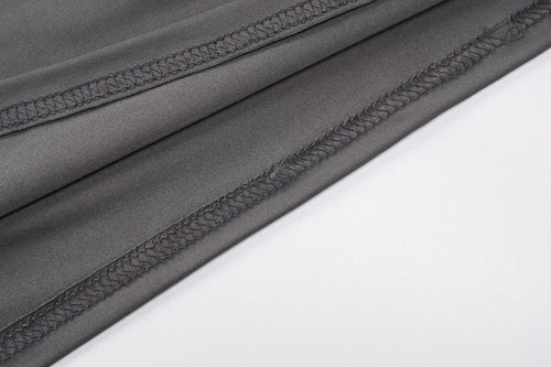 Letters Printed Crew Neck Top Skirt Suit