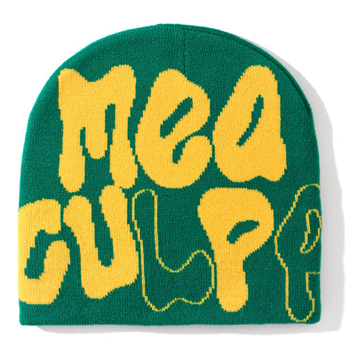 European And American Knitted Personalized Fashion Letters Hat