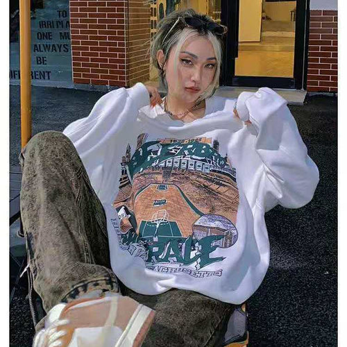 Oversized Sweater printed