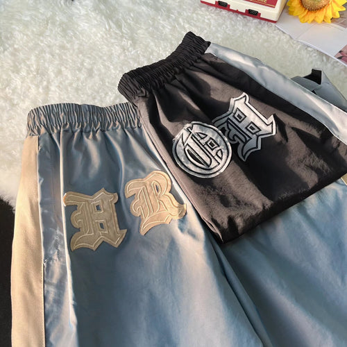 Embroidered Casual Shorts Men's Loose Sports