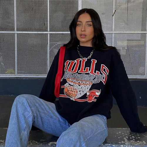 Oversized  Sweater printed