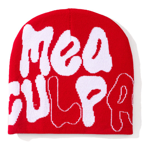 European And American Knitted Personalized Fashion Letters Hat