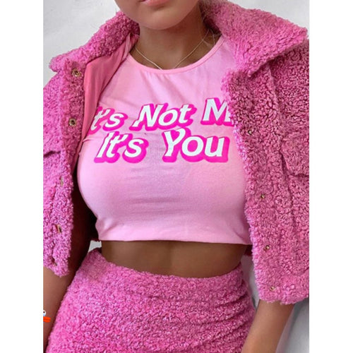 Crop Top "it's not mee it's you"