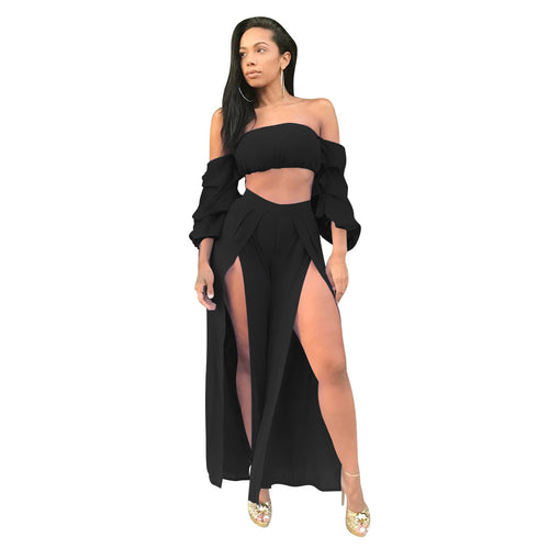 Two-piece Sexy Nightclub Jumpsuit