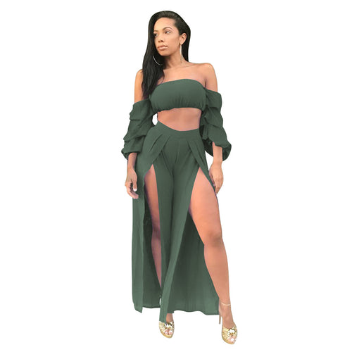 Two-piece Sexy Nightclub Jumpsuit