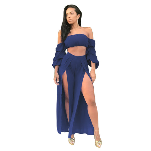 Two-piece Sexy Nightclub Jumpsuit