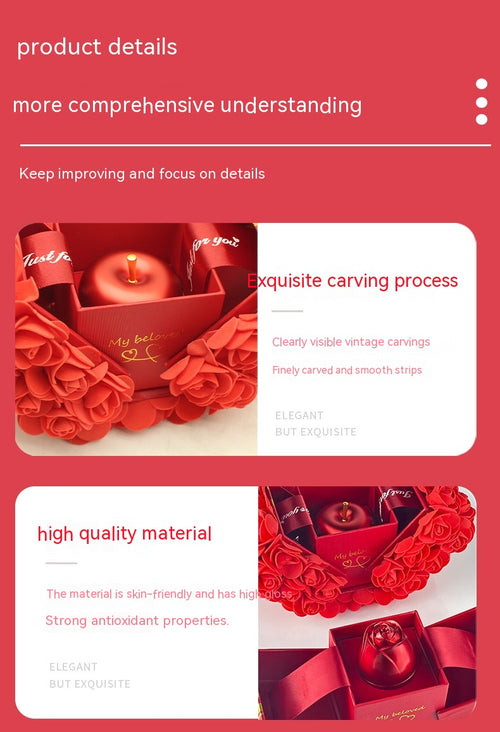 Valentine's box jewelry