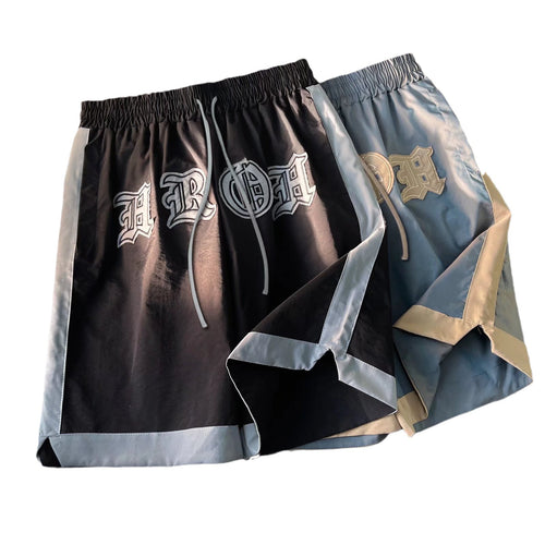 Embroidered Casual Shorts Men's Loose Sports