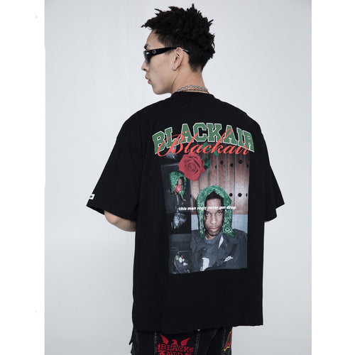 Tee-shirt retro hiphop Blackair