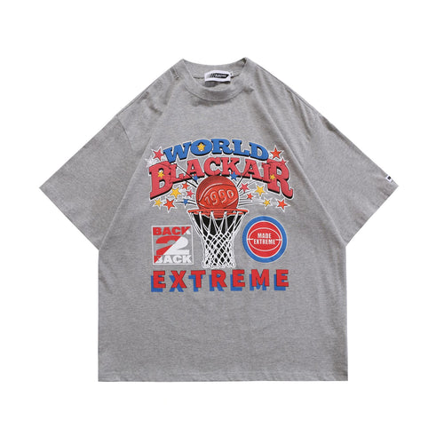 Tee-shirt American Retro Street Basket