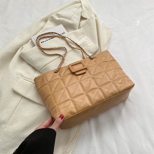 Chic Chanel-style Rhombus Chain Bag