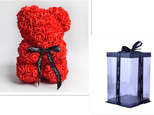 Rose Bear Eternal Flower + Gift Box