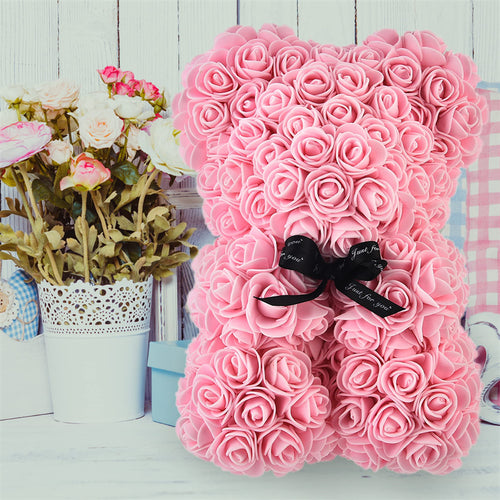 Rose Bear Eternal Flower + Gift Box