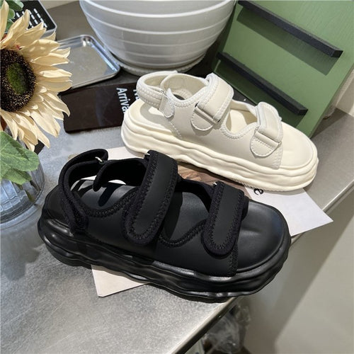 Double Strap Sliders Fashion