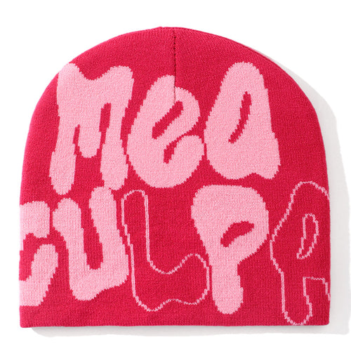 European And American Knitted Personalized Fashion Letters Hat