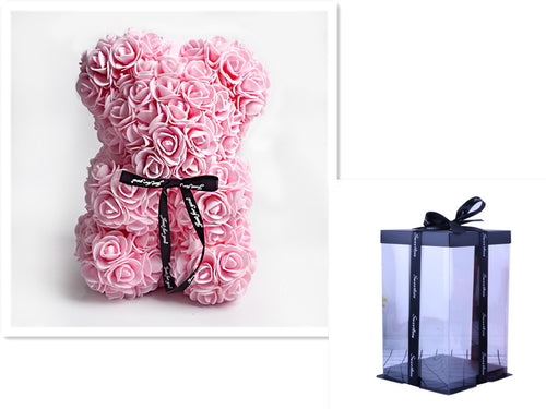 Rose Bear Eternal Flower + Gift Box