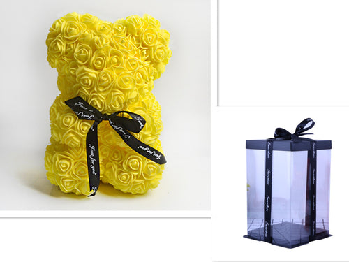 Rose Bear Eternal Flower + Gift Box