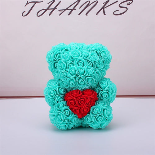 Rose Bear Eternal Flower + Gift Box