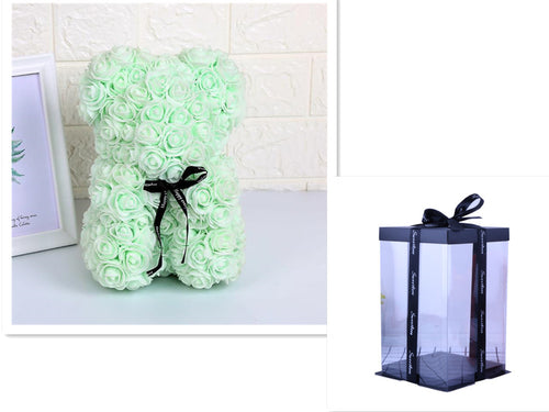 Rose Bear Eternal Flower + Gift Box