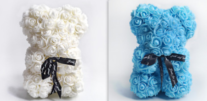 Rose Bear Eternal Flower + Gift Box