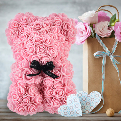 Rose Bear Eternal Flower + Gift Box