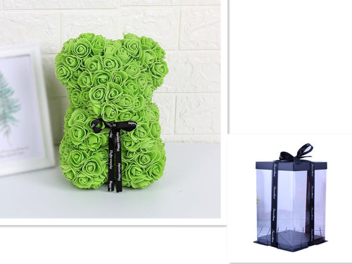 Rose Bear Eternal Flower + Gift Box