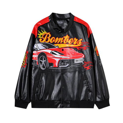 Street Biker Baseball Jersey For Men