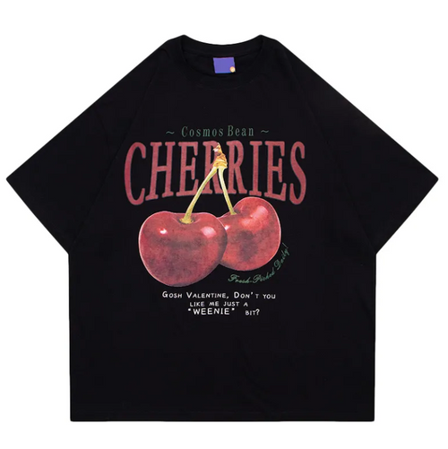 Oversized Cherries T-Shirt