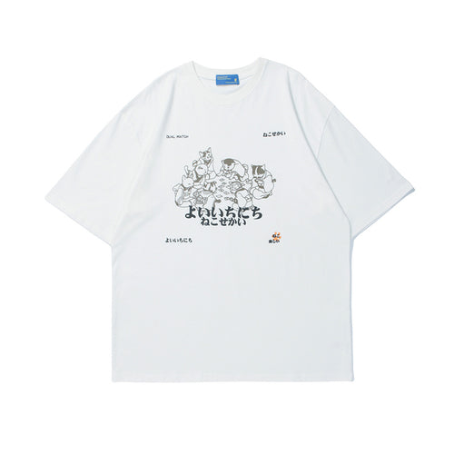 Cartoon Oversized Tee-shirt