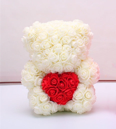 Rose Bear Eternal Flower + Gift Box