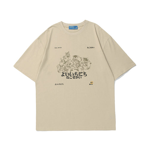 Cartoon Oversized Tee-shirt