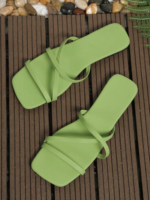 Strap-cross Sandals