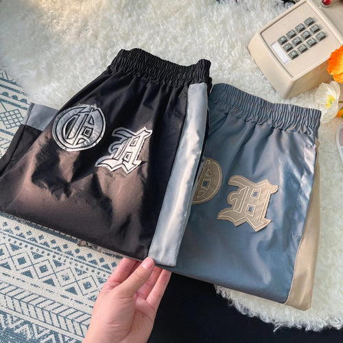 Embroidered Casual Shorts Men's Loose Sports