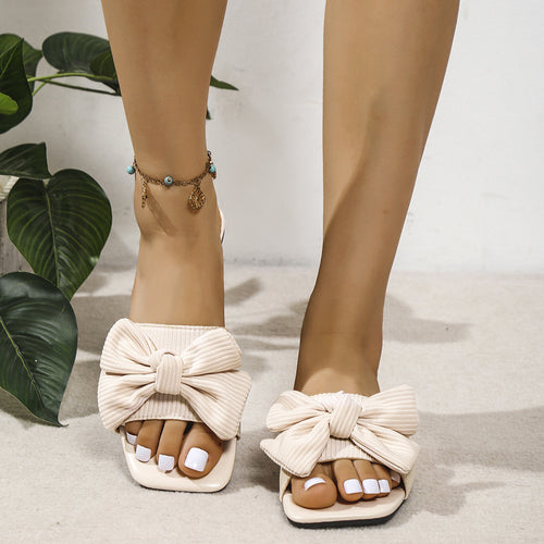 Bow-knot Slippers