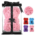 Rose Bear Eternal Flower + Gift Box