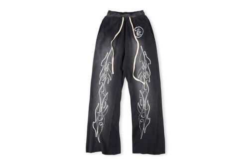 Washing Movement Casual Flared Pants Men's Trousers